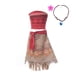 thumbnail image 3 of Disney-vestido de Moana para niñas, disfraz de princesa Vaiana con Collar, conjunto de pollitos de cerdo y mascota para fiesta de cumpleaños, 3 of 5