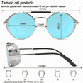 thumbnail image 2 of Lentes de Sol Malubero UV-400 Redondos Negros 2 Piezas, 2 of 3
