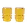 thumbnail image 5 of KALLORY 4Pcs Golden Round Air Caps for Car Tires Prevent Leakage Dustproof 1.60x1.00x1.00in, 5 of 8