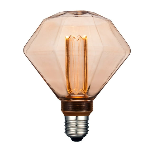 Foco Diamond Vintage Luz Blanca Cálida Base E27