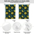 thumbnail image 4 of Sigee Sunflowers And Blue Flower for Live Happy Decorative Small Garden Flag,Double Sided Yard Flags Holiday Garden Flags for All Seasons, 4 of 9