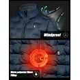 thumbnail image 6 of Little Donkey Andy Women's Warm Puffer Jacket Lightweight Windproof Winter Coat with Recycled Insulation (Dark Blue XL), 6 of 7
