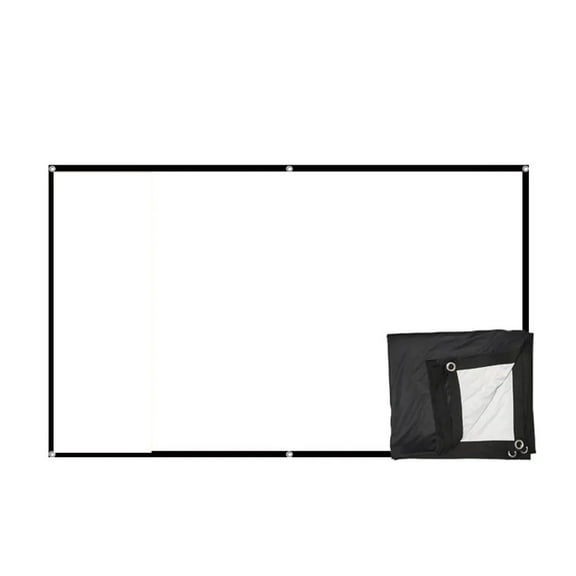 Black Background Milk Silk Projector Screen High-definition Outdoor,Office,Home ,Wrinkle-Free Outdoor Projector Screen