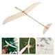thumbnail image 5 of Avión de planeador de madera lanzado a mano Vuelo de larga duración simple y elegante para la familia para el aire libre. Juguete de avión de madera de bricolaje de bricolaje, 5 of 6