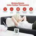 thumbnail image 3 of ThermoPro Indoor Outdoor Thermometer, 500ft Wireless Range Temperature Monitor, 3 of 10