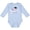 AE-Light Blue, variant on Inktastic My Mommy Did It and She Did It for Me with Graduation Cap Girls Long Sleeve Baby Bodysuit