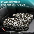 thumbnail image 4 of Premium Leopard Pattern Memory Foam Seat Cushion Ergonomic Chair Pad for Office Chair, Car, Airplane & Bleachers Sciatica, Tailbone Hip & Back Pain Relief - Chair Cushion for Long Office Workers., 4 of 5
