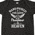 thumbnail image 4 of Inktastic Handpicked for Earth by My Pawpaw in Heaven with Angel Wings Boys or Girls Baby Bodysuit, 4 of 5
