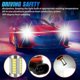 thumbnail image 3 of 4x H11 H9 H8 LED Headlight Kit High/Low Beam Fog Driving Bulbs 6500K Xenon White, 3 of 5