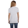 thumbnail image 3 of Hanes Ladies' 4.5 oz., 100% Ringspun Cotton nano-T V-Neck T-Shirt - S04V, 3 of 4