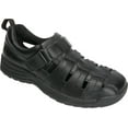 thumbnail image 1 of Men's Drew Dublin Fisherman Sandal Black Leather 12.5 4E, 1 of 2
