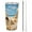 chudan-3LKVG, variant on Seashell On The Beach Tumbler Print 20oz Stainless Steel Coffee Cup with Lid & Straw Double Wall Insulated Tumbler