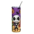 thumbnail image 2 of Termo Tumbler 20oz SVART El Mundo Extraño Jack Halloween Tipo Inflado Md2, 2 of 5