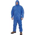 thumbnail image 1 of Hooded Coveralls, Medium, Blue, SMS, 1 of 1