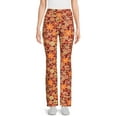 thumbnail image 4 of No Boundaries Junior's Flare Pants, 2-Pack, 4 of 5