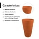 thumbnail image 3 of Maceta Redonda 12 x18 Moderna Interior Exterior terracota 6.49 pulg Elly Decor MCA01TRR-12x18PMINA, 3 of 6