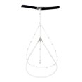 thumbnail image 1 of Thigh Chain Two Layers Elastic Rope Jewelry Sexy Sparkling Leg Chain for Club, 1 of 8