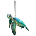 Sea Turtle Mom With Baby Ornament, Cute Car Ornament, Turtle Hanging