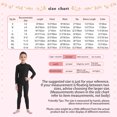 thumbnail image 7 of Vxuxlje Kids Boys Girls Spandex Turtleneck Long Sleeve Unitard Jumpsuit Full Length Gymnastic Leotard Rose XXL, 7 of 7