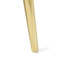 thumbnail image 5 of 48.75" White and Gold Contemporary Rectangular Bench, 5 of 7