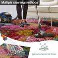 thumbnail image 5 of Colorful Dahlia Outdoor Rug 3x5 Ft - Reversible Patio Rug Outdoor Camping Rugs, Spring Flowers Modern Abstract Art Washable Indoor Outdoor Area Rugs, Non-Slip Outdoor Carpet Runner for Deck/Porch, 5 of 8