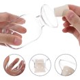 thumbnail image 3 of 3pcs Matches Storage Bottles Glass Match Holders Transparent Match Cloche Jars, 3 of 7