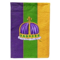 Mardi Gras Garden Flag