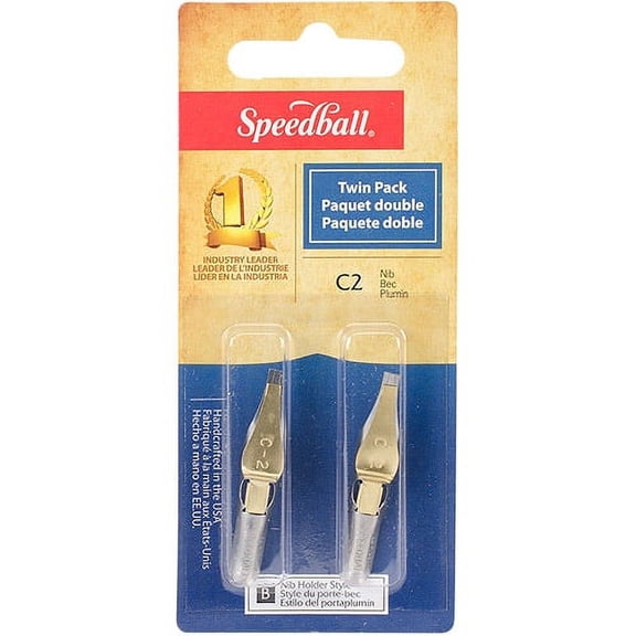 Speedball Hunt Artist Nibs, 2/Pack, C-2