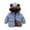 Blue, variant on Toddler Kids Bear Ear Hooded Reversible Cotton Coat, Thick Lined Double Sided Warm Jacket With Horizontal Pockets Baby Boys Girls Winter Outerwear Beige 3-4 Years