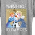 thumbnail image 3 of Frozen 2 - Warm Hugs Holiday Wishes - Women's Short Sleeve Graphic T-Shirt, 3 of 5