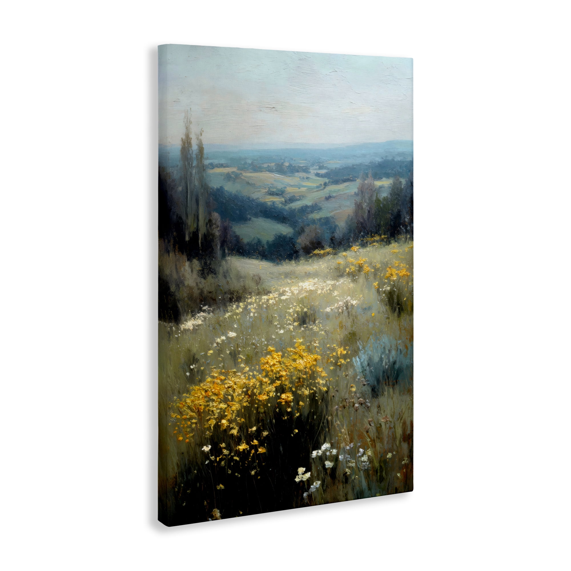 Stupell Industries Sporadic Meadow Flowers Canvas Wall Art, design by Petal Prints Design