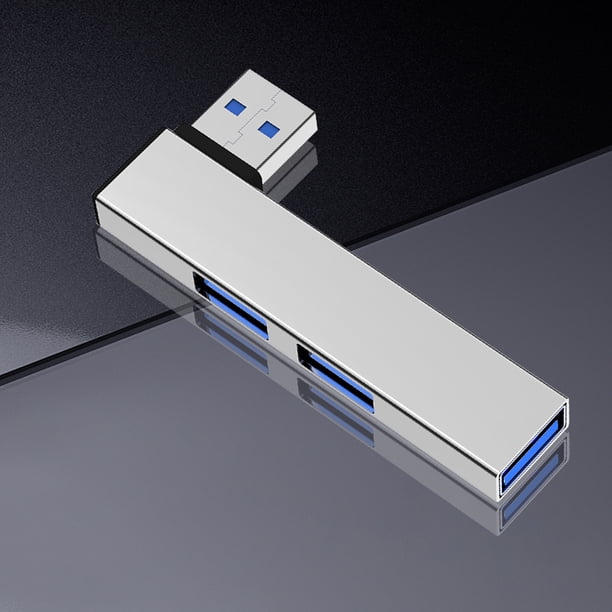 3 en 1 USB Splitter Hub Velocidad 5.0Gbps USB 3.0/Type-C 3.0 a 3 USB para PC portátil