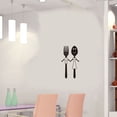 thumbnail image 3 of Mobile Creative Wall Affixed with Decorative Wall Window Decoration, DX006 Creative Kitchen Decor Cute Utensils Removable Wall Sticker, for Dining Room, 3 of 5