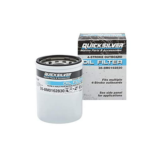 Quicksilver 8M0162830 Oil Filter Mercury and Mariner 4Stroke