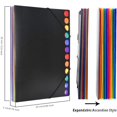 thumbnail image 3 of Carnet de 24 Poches, Dossier Extensible A4 Format Lettre (1Pack), 3 of 5