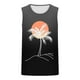 thumbnail image 3 of Camiseta sin mangas de cuello redondo para hombre, moda informal de verano, chaleco holgado, estampado deportivo, camiseta sin mangas de cuello redondo, blusa de poliéster para hombre, 3 of 3