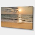 thumbnail image 3 of Design Art - Dark Tropical Sand Beach at Sunset, 3 of 4