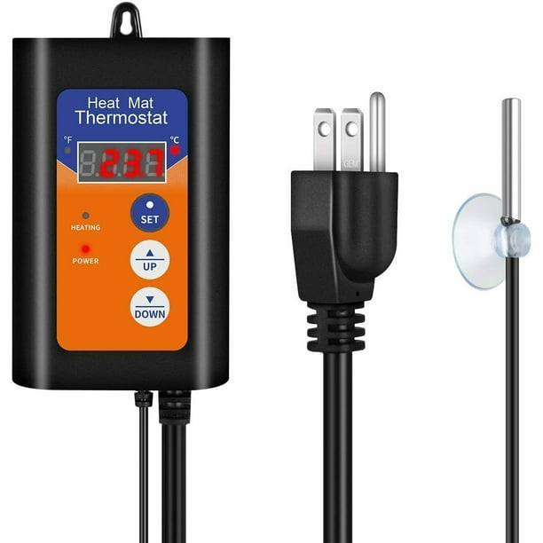 iPower Digital Heat Mat Thermostat Temperature Controller for Seed