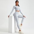 thumbnail image 2 of RWJDXD Ensemble de Pantalons de Sport Skinny Stretch Automne, 2 of 7