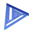 thumbnail image 4 of Regla transportadora triangular, regla de ángulo triangular, herramienta de medición cuadrada, transportador de ángulo triangular de aleación de aluminio de alta capacidad, 4 of 9