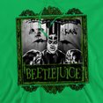 thumbnail image 2 of Beetlejuice Carousel Beetlejuice Unisex Adult Pull-Over Hoodie,Kelly Green, Medium, 2 of 6