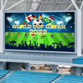thumbnail image 4 of 52 piezas – Decoraciones de fondo para fiesta de fútbol 2022, suministros de decoración de fondo de la Copa Mundial de fútbol, ​​decoraciones de cumpleaños de fútbol, ​​fiesta de cumpleaños de fú, 4 of 5