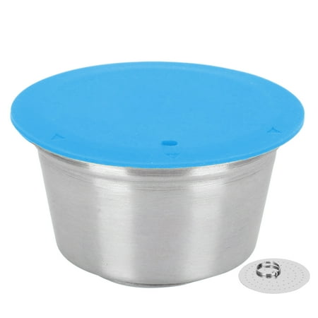 

Coffee Cup Coffee Pods Practical Durable Stainless Steel Refillable 40ML Coffee Coffee Machine For Blue