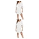 thumbnail image 4 of Qarigey Vestido informal para mujer, traje de baño que cubre hasta 3/4, manga de campana, empalme de malla, ropa de playa con cuello en V Type1 NO1, 4 of 6