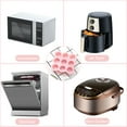 thumbnail image 3 of 2 Pcs Air Fryer Non-Stick Reusable Egg Mold Muffin Pan for Microwave, Oven, Refrigerator, Steamer (5.9 x 5.9 inches), 3 of 7