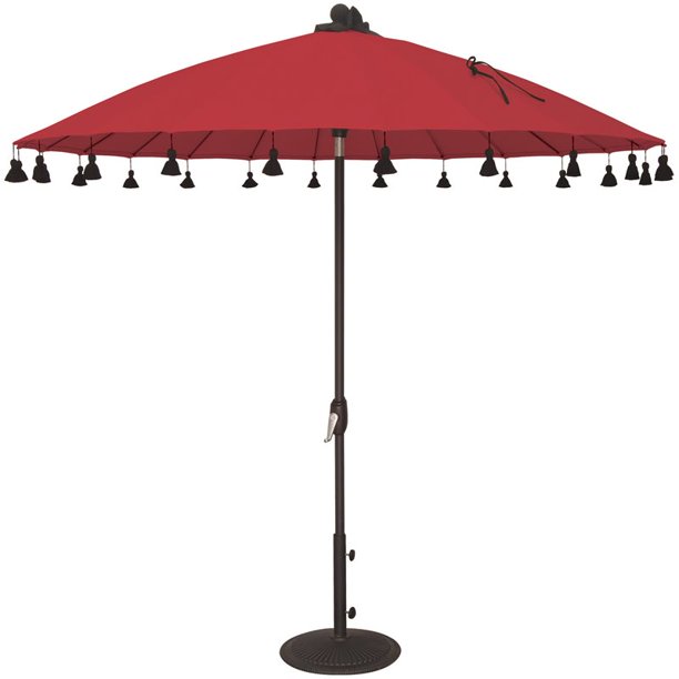 Simply Shade Isabela 8.5' Round Auto Tilt Sunbrella Patio Umbrella in