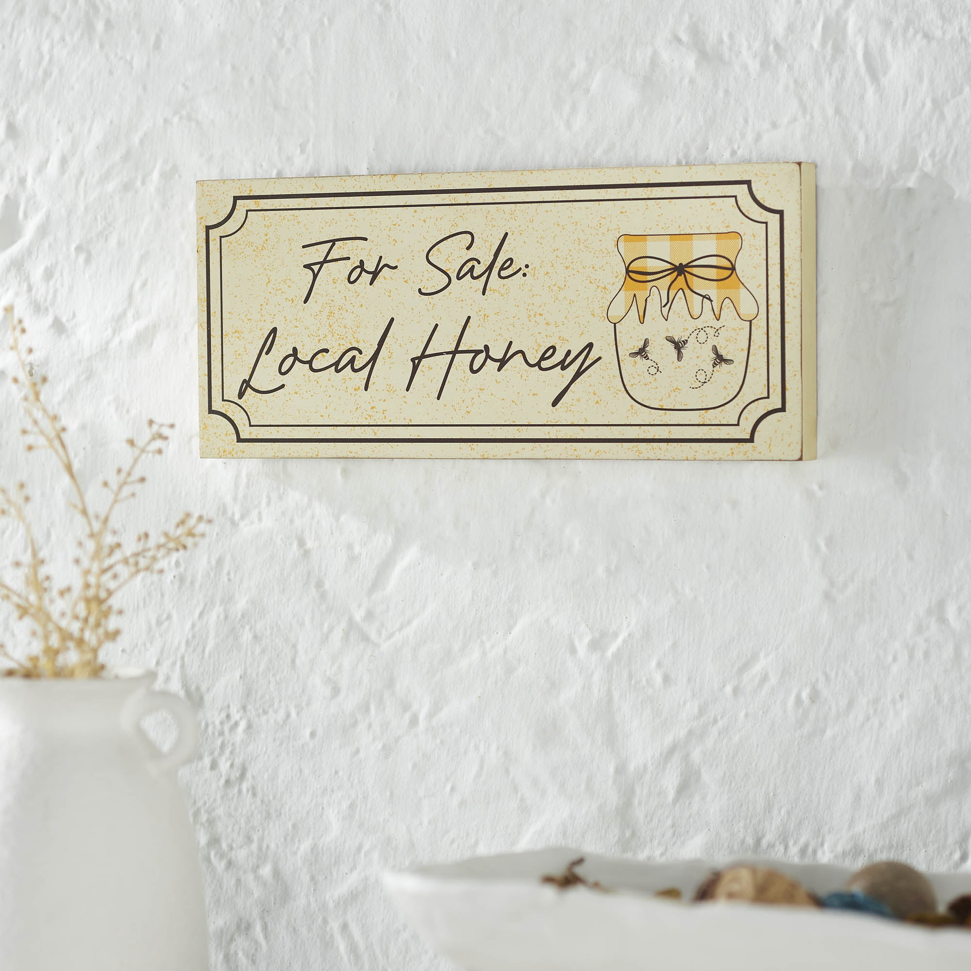 VHC Brands Buzzy Bees Wall Sign