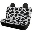 thumbnail image 5 of CHAQLIN Cow Print Pattern Rear Seat Covers for Kids, 2 Pcs Set Car Back Seat Cover Scratch Proof Protection Car Back Seat Covers, 5 of 7