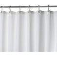 thumbnail image 6 of Waffle Fabric White Shower Curtain with Liner Set - Includes Free Clear Liner, Decorative Shower Curtain for Bathroom Set - Rustproof Metal Grommets Waterproof Hotel Quality 72" x 72" Heavy 290 GSM, 6 of 10