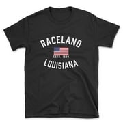 Raceland Louisiana Patriot Men's Cotton T-Shirt